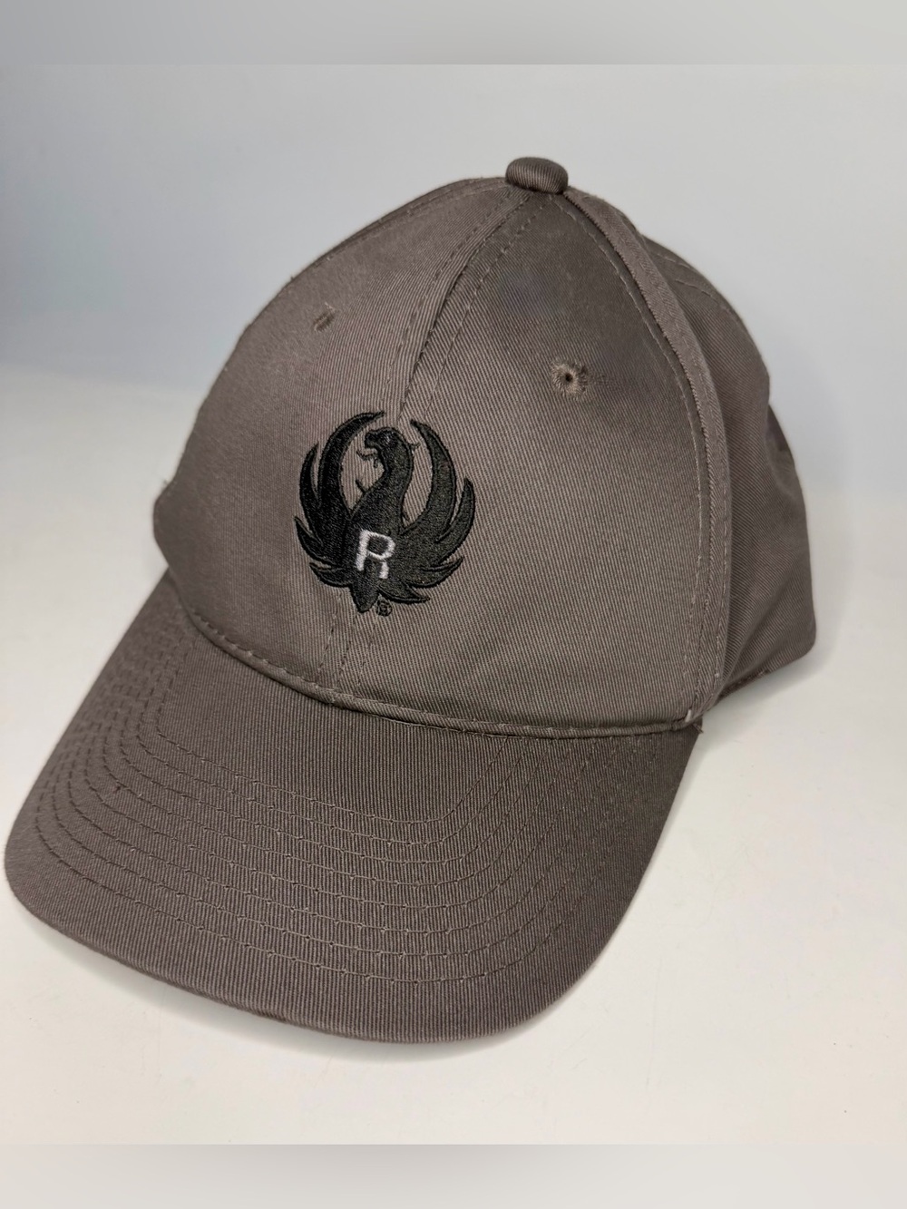 Ruger Firearms Hat Cap Mens Snap Back Gray Firearm Gun Shooter Tactical